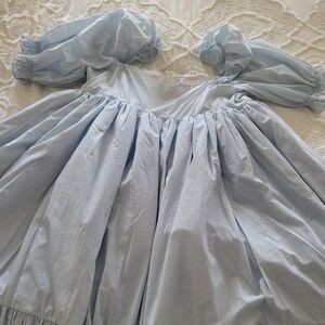 NWT Selkie Cottage French Puff - Baby Pinstripe